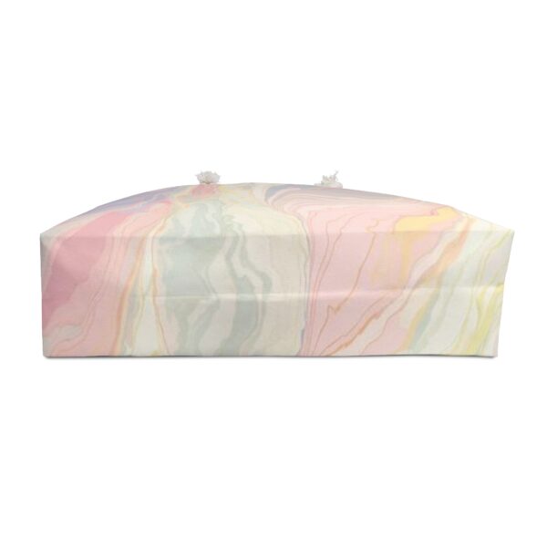 Chic Marble Weekender Bag, Stylish Travel Tote, Large Beach Bag, Personal Gym Holdall, Perfect for Getaways, Gifts for Her - Image 4