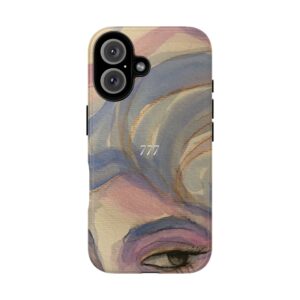 Artistic Phone Case with Elegant Design, Tough Phone Cover, Unique Gift, Stylish Accessory, Floral Art Case, Trendy Mobile Protection