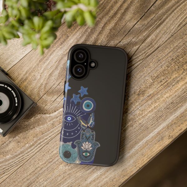 Nazar Eye Phone Case - Protective Tough Cases with Bohemian Design | Unique Gift, Trendy Accessories, Cellphone Cover, Phone Protection - Image 6