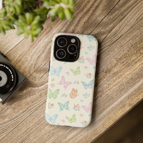 Butterfly Pattern Phone Case, Tough Cases, Floral Phone Cover, Spring Accessories, Gift for Her, Cute Mobile Protection - Image 18