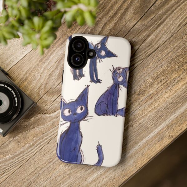 Cat-Themed Phone Case, Cute Cat Lover Gift, Stylish Tough Cases for Cat Fans, Colorful Pet Accessory, Unique Animal Phone Covers - Image 9