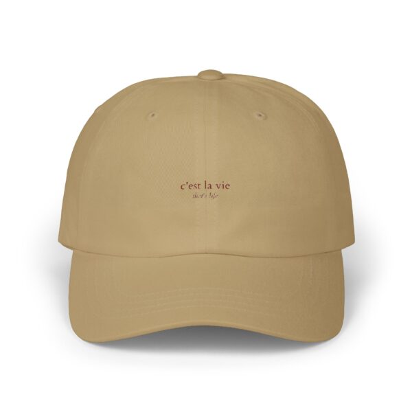 Classic Dad Cap - Casual Cool Cap, Perfect Gift for Dads, Everyday Wear, C'est La Vie Hat, Summer Style Accessory, Unique Father's Day Gift - Image 9