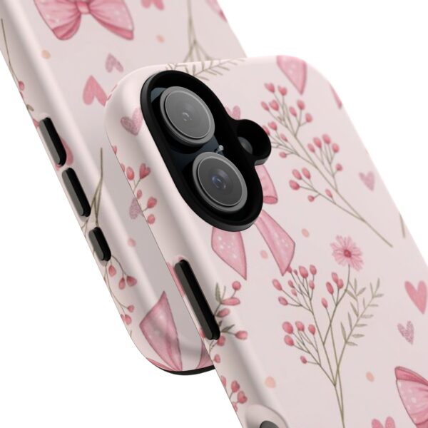 Floral Phone Case - Tough Cases, Cute Floral Print iPhone Cover, Gift for Her, Birthday, Valentine's Day, Stylish Protection - Image 6