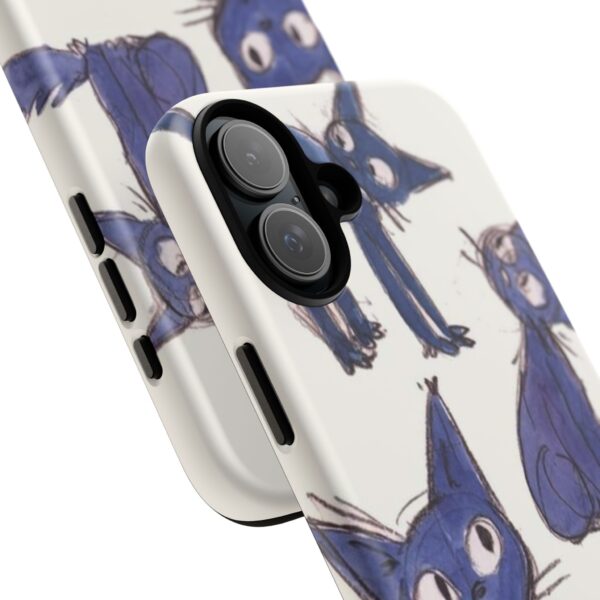 Cat-Themed Phone Case, Cute Cat Lover Gift, Stylish Tough Cases for Cat Fans, Colorful Pet Accessory, Unique Animal Phone Covers - Image 11