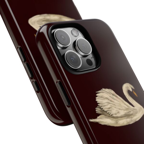 Elegant Swan Phone Case, Tough Phone Cover, Unique Smartphone Protection, Chic Gift for Her, Stylish Tech Accessories - Image 20