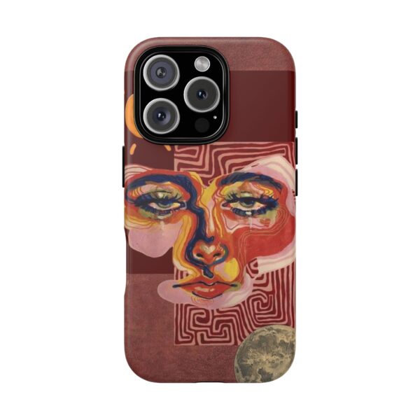 Artistic Phone Case, Unique Cases for Tough Love, Bohemian Style Case, Modern Artistic Design, Gift for Art Lovers - Image 16