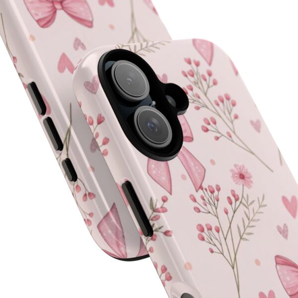 Floral Phone Case - Tough Cases, Cute Floral Print iPhone Cover, Gift for Her, Birthday, Valentine's Day, Stylish Protection - Image 2