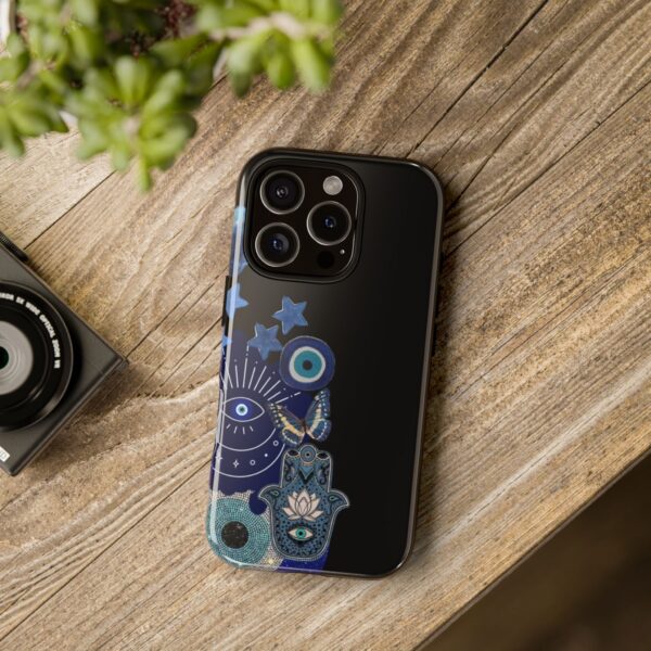 Nazar Eye Phone Case - Protective Tough Cases with Bohemian Design | Unique Gift, Trendy Accessories, Cellphone Cover, Phone Protection - Image 15