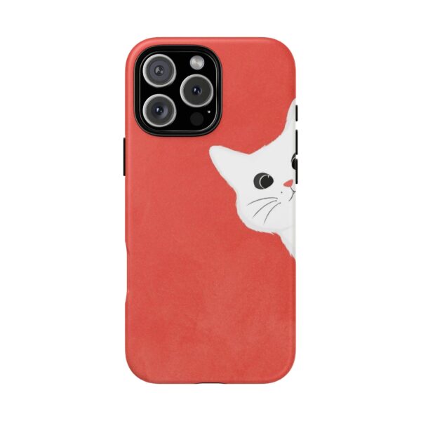 Cute Cat Phone Case, Tough Cat Case, Pet Lover Gift, Red Cat Protection, Fun Animal Phone Cover, Unique Kitty Design - Image 22