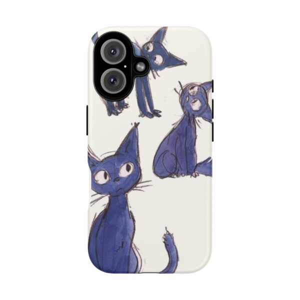Cat-Themed Phone Case, Cute Cat Lover Gift, Stylish Tough Cases for Cat Fans, Colorful Pet Accessory, Unique Animal Phone Covers - Image 4