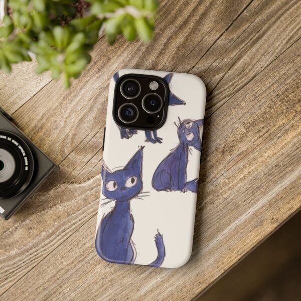 Cat-Themed Phone Case, Cute Cat Lover Gift, Stylish Tough Cases for Cat Fans, Colorful Pet Accessory, Unique Animal Phone Covers - Image 18