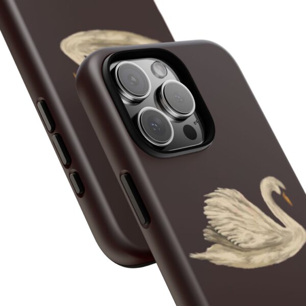 Elegant Swan Phone Case, Tough Phone Cover, Unique Smartphone Protection, Chic Gift for Her, Stylish Tech Accessories - Image 23