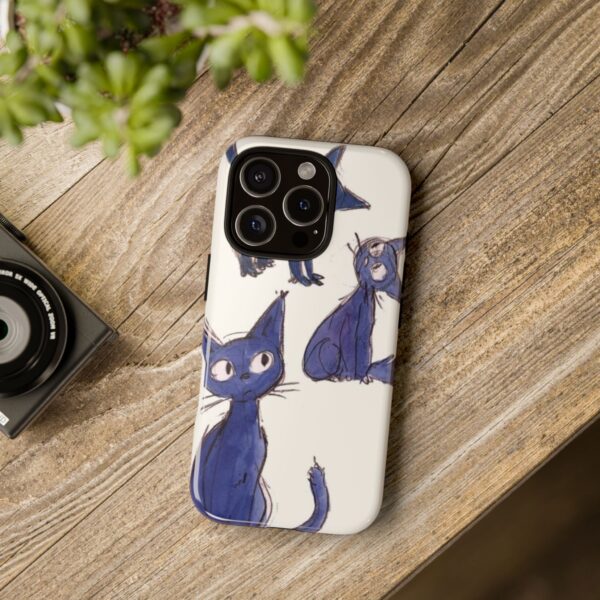 Cat-Themed Phone Case, Cute Cat Lover Gift, Stylish Tough Cases for Cat Fans, Colorful Pet Accessory, Unique Animal Phone Covers - Image 15