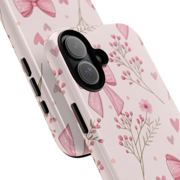 Floral Phone Case - Tough Cases, Cute Floral Print iPhone Cover, Gift for Her, Birthday, Valentine's Day, Stylish Protection - Image 10