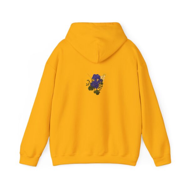 Floral Unisex Hooded Sweatshirt - Cozy Lounge Wear, Fall Apparel, Gift for Her, Sweatshirt with Flowers, Perfect for Layering - Image 18