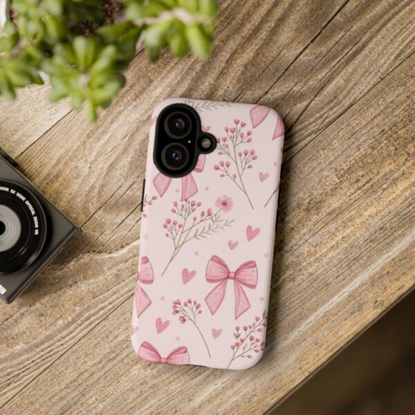 Floral Phone Case - Tough Cases, Cute Floral Print iPhone Cover, Gift for Her, Birthday, Valentine's Day, Stylish Protection - Image 8
