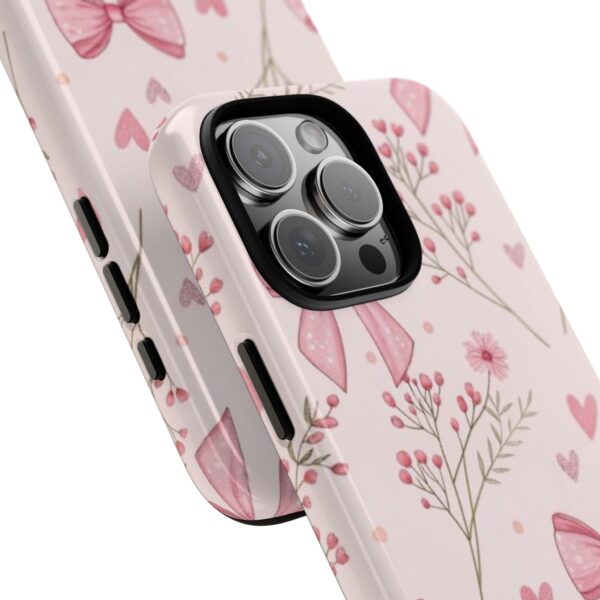 Floral Phone Case - Tough Cases, Cute Floral Print iPhone Cover, Gift for Her, Birthday, Valentine's Day, Stylish Protection - Image 26
