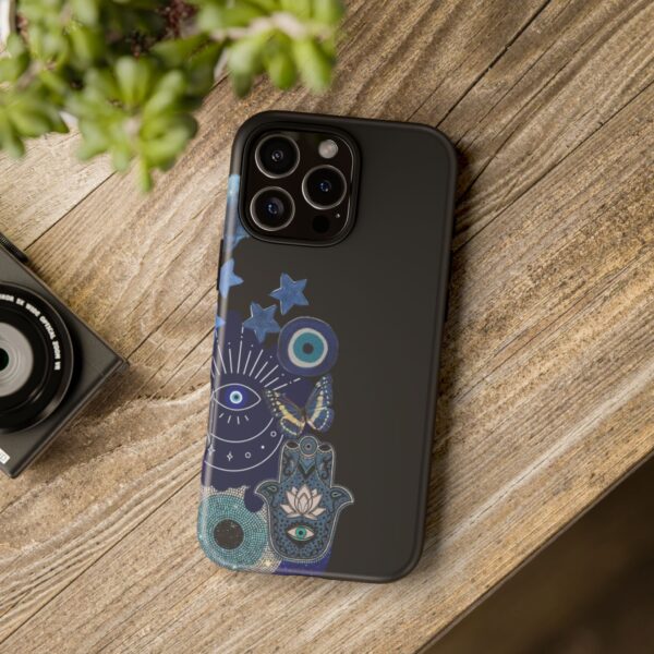 Nazar Eye Phone Case - Protective Tough Cases with Bohemian Design | Unique Gift, Trendy Accessories, Cellphone Cover, Phone Protection - Image 24