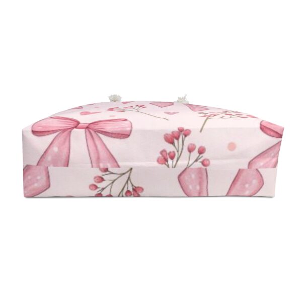 Charming Floral Weekender Bag - Ideal for Travel, Weekend Getaways, Spa Days, Gifts for Her, Cute Tote for Moms - Image 4
