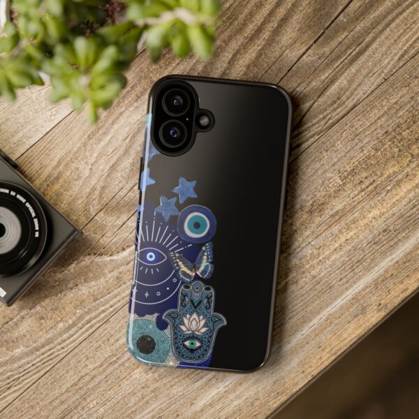 Nazar Eye Phone Case - Protective Tough Cases with Bohemian Design | Unique Gift, Trendy Accessories, Cellphone Cover, Phone Protection - Image 9