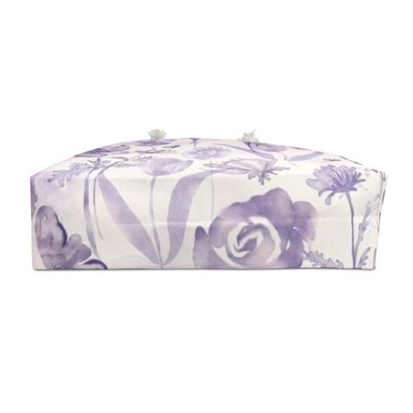 Elegant Floral Weekender Bag, Stylish Travel Tote, Overnight Bag, Weekend Getaway Essential, Perfect for Vacations or Gym - Image 4