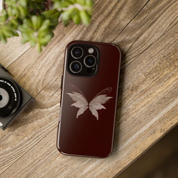 Elegant Butterfly Phone Case, Tough Phone Cover, Floral Accessories, Gift for Her, Butterfly Lover, Nature-Inspired Decor - Image 15
