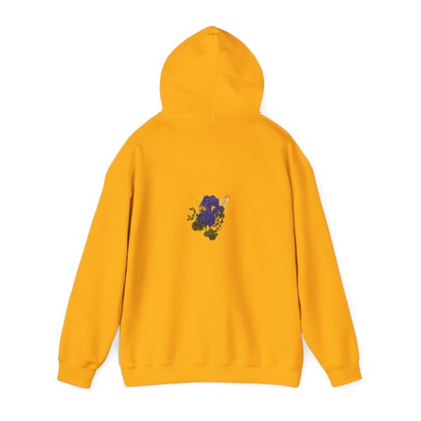 Floral Unisex Hooded Sweatshirt - Cozy Lounge Wear, Fall Apparel, Gift for Her, Sweatshirt with Flowers, Perfect for Layering - Image 19