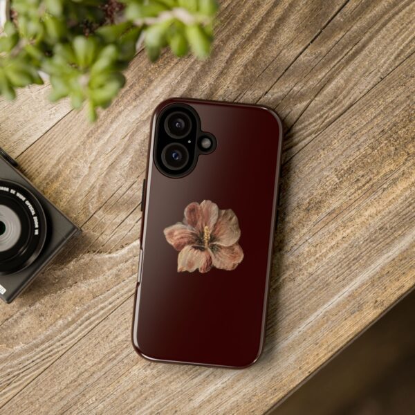Elegant Floral Phone Case, Tough Cases, Flower Phone Cover, Protective Phone Case, Gifts for Her, Stylish Tech Accessories - Image 3