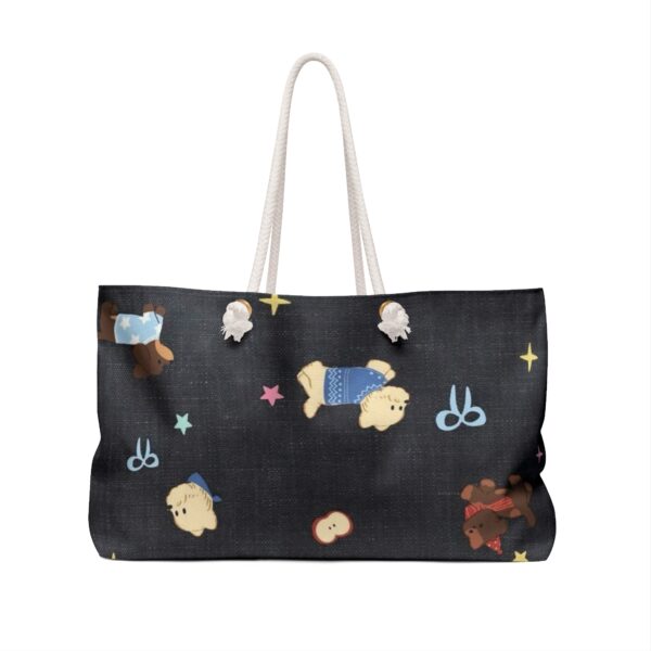 Cute Animal Print Weekender Bag for Travel, Stylish Tote for Kids, Beach Bag, Weekend Getaway Bag, Pet Lover Gift - Image 2
