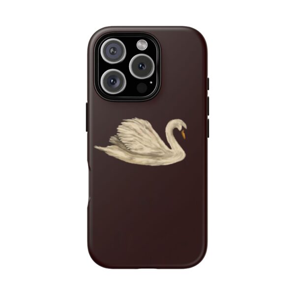 Elegant Swan Phone Case, Tough Phone Cover, Unique Smartphone Protection, Chic Gift for Her, Stylish Tech Accessories - Image 16