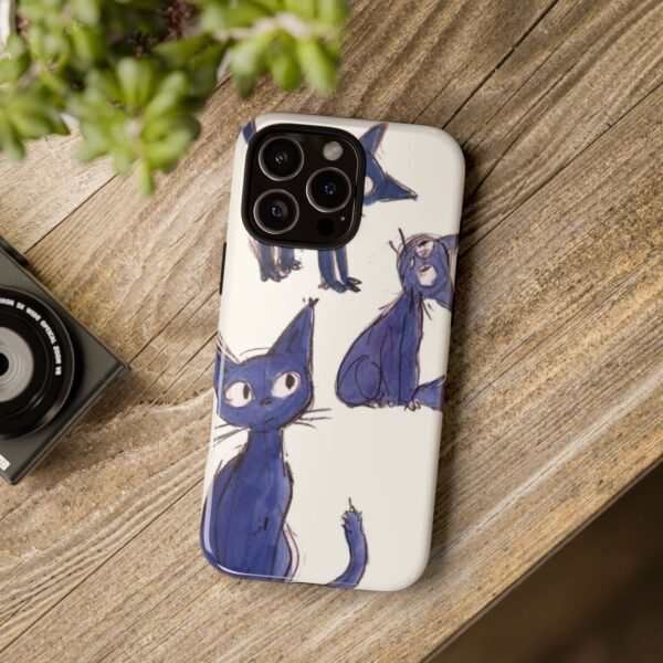 Cat-Themed Phone Case, Cute Cat Lover Gift, Stylish Tough Cases for Cat Fans, Colorful Pet Accessory, Unique Animal Phone Covers - Image 21