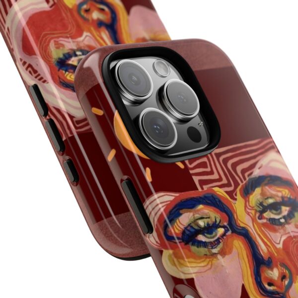 Artistic Phone Case, Unique Cases for Tough Love, Bohemian Style Case, Modern Artistic Design, Gift for Art Lovers - Image 14