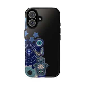 Nazar Eye Phone Case - Protective Tough Cases with Bohemian Design | Unique Gift, Trendy Accessories, Cellphone Cover, Phone Protection
