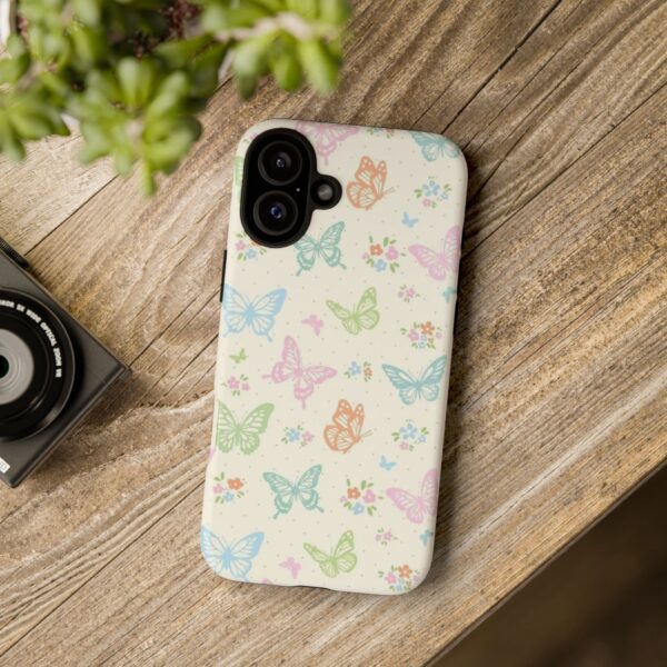 Butterfly Pattern Phone Case, Tough Cases, Floral Phone Cover, Spring Accessories, Gift for Her, Cute Mobile Protection - Image 12