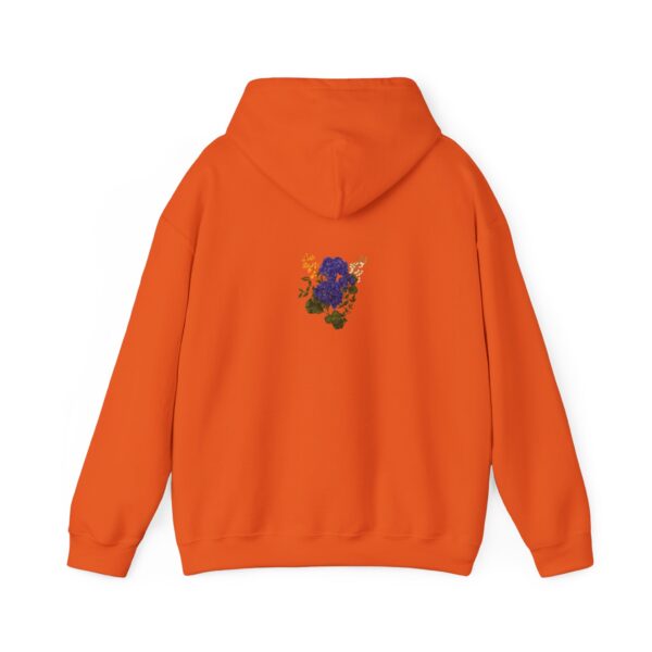Floral Unisex Hooded Sweatshirt - Cozy Lounge Wear, Fall Apparel, Gift for Her, Sweatshirt with Flowers, Perfect for Layering - Image 22