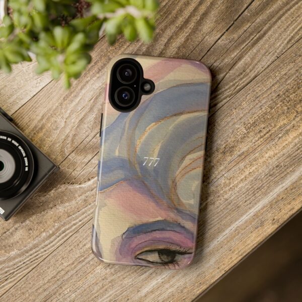 Artistic Phone Case with Elegant Design, Tough Phone Cover, Unique Gift, Stylish Accessory, Floral Art Case, Trendy Mobile Protection - Image 9
