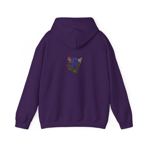 Floral Unisex Hooded Sweatshirt - Cozy Lounge Wear, Fall Apparel, Gift for Her, Sweatshirt with Flowers, Perfect for Layering - Image 34
