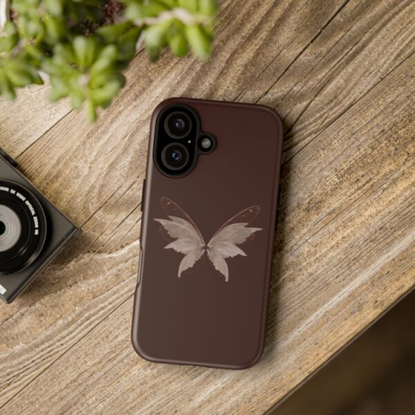 Elegant Butterfly Phone Case, Tough Phone Cover, Floral Accessories, Gift for Her, Butterfly Lover, Nature-Inspired Decor - Image 6