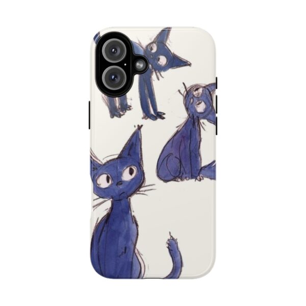 Cat-Themed Phone Case, Cute Cat Lover Gift, Stylish Tough Cases for Cat Fans, Colorful Pet Accessory, Unique Animal Phone Covers - Image 7