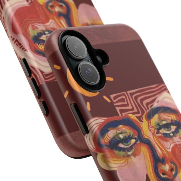 Artistic Phone Case, Unique Cases for Tough Love, Bohemian Style Case, Modern Artistic Design, Gift for Art Lovers - Image 11